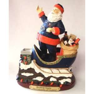 The University of Virginia Rooftop Santa Collectible Figurine Official 