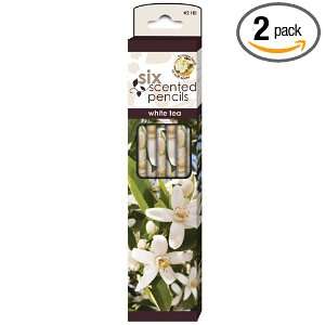   Pencils, White Tea, 6 Count (Pack of 2)
