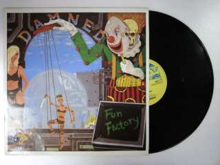 DAMNED Fun Factory 12 1990 Deltic Records Black Wax  