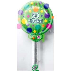  Mylar Balloon 50 Sucks Toys & Games