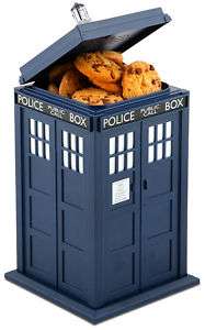 Doctor Who TARDIS Light & SFX Cookie Jar 26x13 NEW  