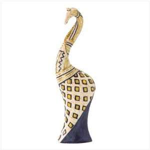  Tribal Giraffe Statuette   Style 38219