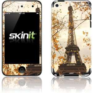 Paris Eiffel Tower Surrounded by Autumn Trees Vinyl Skin for iPod 