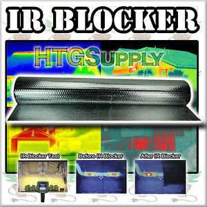 50 ft IR Infrared BLOCKER Thermal Shield Film roll I.R. block 
