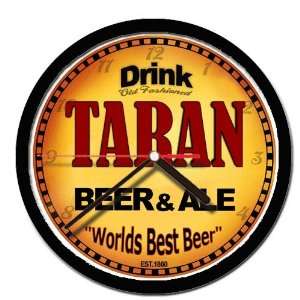  TARAN beer and ale cerveza wall clock 