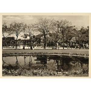  1937 Largo da Gloria Rio de Janeiro Brazil Photogravure 