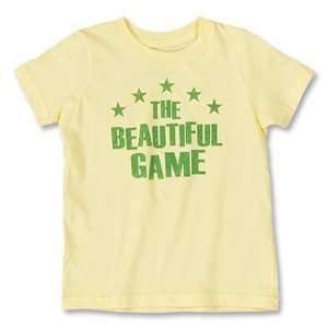  365 Inc Brazil Beautiful Game Youth Soccer T Shirt (Yellow 