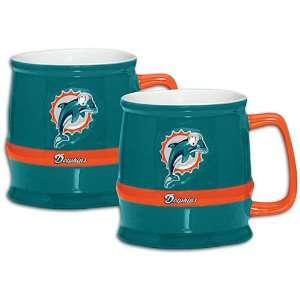  Dolphins Encore Sculpted Tankards