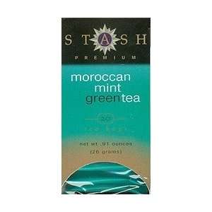 Stash Tea Company   Moroccan Mint Green 20 count   Green Tea & White 