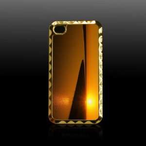 Natural Landscape Scenery Sunset Printing Golden Case Cover for Iphone 