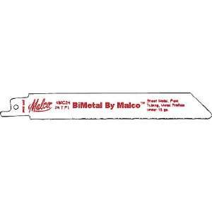 Malco B4MC24 NA Bi Metal 6 x 24 TPI Bi Metal Reciprocating Saw Blades 