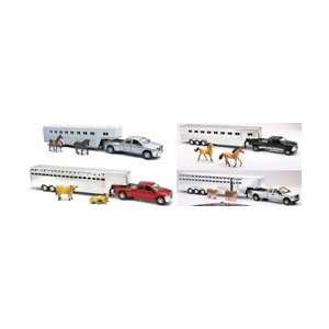  New Ray 132 Scale Die Cast Ford/Dodge Fifth Wheel Truck 