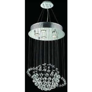  Elegant Lighting 2004D16C/SS chandelier