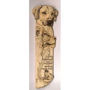    Rodesian Ridgeback Laser Engraved Dog Bookmark