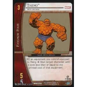     Thing, Ben Grimm #062 Mint Foil 1st Edition English) Toys & Games