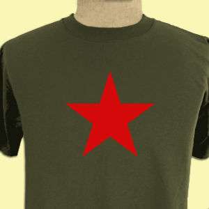 RED STAR Rock punk Gamer party Retro geek T shirt  