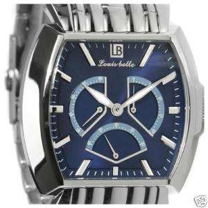 LOUIS BOLLE MENS PERRY AUTOMATIC STAINLESS WATCH NEW BL  
