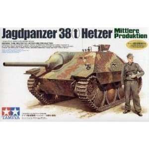   Hetzer Mid Production German Tank Destroyer 1 35 Tamiya Toys & Games