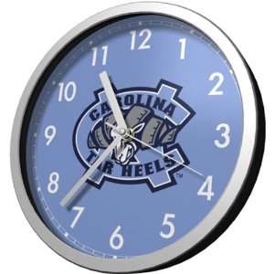  North Carolina Tar Heels (UNC) Steel Wall Clock Sports 