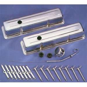  Chevy Small Block Tall Chrome Dress Up Kit W/ Wing Nuts 