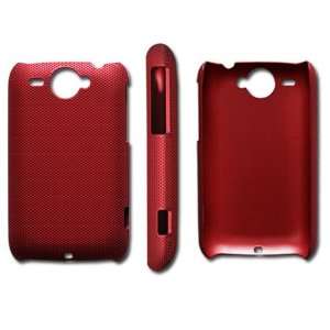    Net Hard Back Case Cover for HTC Wildfire G8 Red Electronics