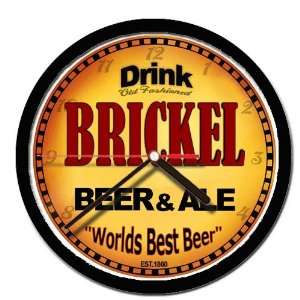  BRICKEL beer and ale cerveza wall clock 