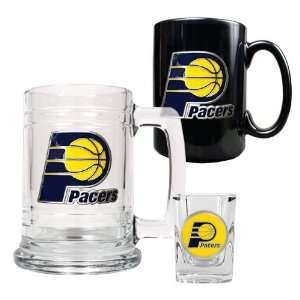  Indiana Pacers NBA 15oz Tankard, 15oz Ceramic Mug & 2oz 