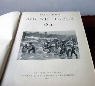 Harpers Round Table November 1896   October 1897 HB Illustrated 
