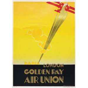   Union London ~ 27.5x39.5 Vintage Poster Reproduction By Maurus Droits