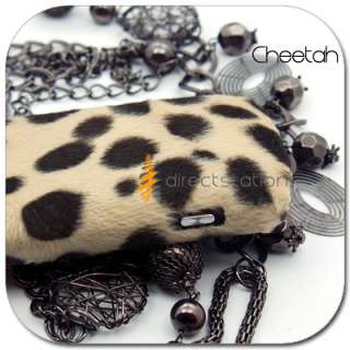 Cheetah VELVET Hard Case Cover HTC Tmobile MyTouch 4G  