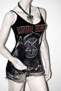 Dimmu Borgir Metal Punk Rock DIY Sexy Cami Tank Top  