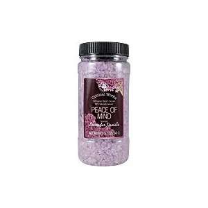 Piece Of Mind Lavender Vanilla   Mineral Bath Soak, 19.1 oz,(Clinical 