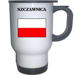 Poland   SZCZAWNICA White Stainless Steel Mug