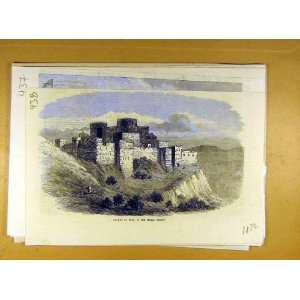  1872 KalaAt El Husn Syrian Desert Building Print