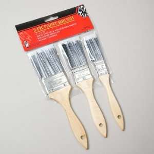    New   3Pc Set of Paint Brushes Case Pack 72 by DDI