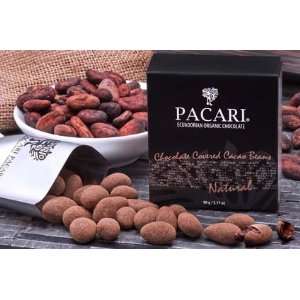 Pacari Chocolate Covered Cacao Beans   Natural 3.17oz  