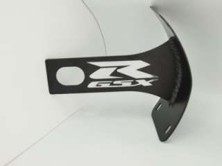 Black Suzuki GSX R License plate tag relocator swingarm  