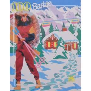 Barbie PUZZLE 100 Piece Winter SKI FUN (1991) Toys 