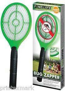 FineLife 3 Layer Electric Insect Bug Zapper Swatter New  
