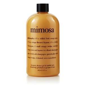    Philosophy Mimosa Shampoo/Shower Gel/Bubble Bath, 16 Ounces Beauty