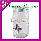   Animated Electronic Senor Monarch Swallowtail Butterfly in Jar