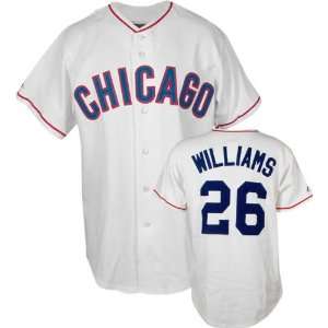  Billy Williams White Majestic Cooperstown Throwback 