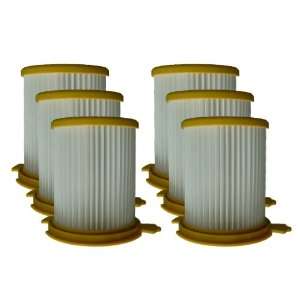  (6) Royal Dirt Devil F12 Pleated HEPA Canister Vision w 