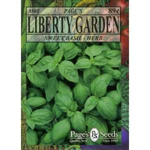  Liberty Garden Basil, Sweet Patio, Lawn & Garden