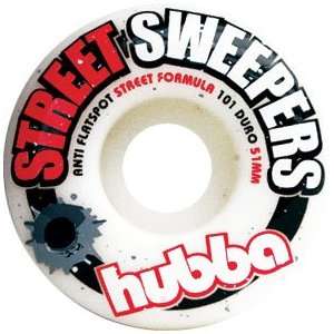  HUBBA STREET SWEEPERS 53mm (Set Of 4)