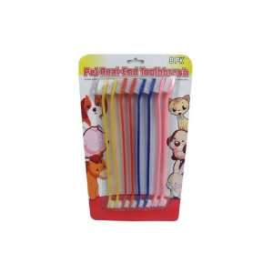  Bulk Pack of 32   Dual end pet toothbrush, pack of 8 (Each) By Bulk 