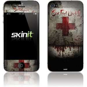  Six Feet Under Red Cross skin for Apple iPhone 4 / 4S 