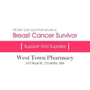  3x6 Vinyl Banner   Breast Cancer Survivor 