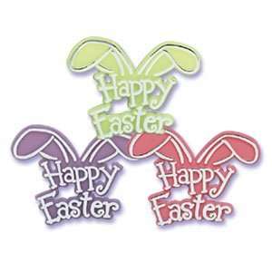  Happy Easter Bunny Ears Plaque