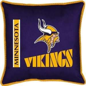  Minnesota Vikings Sidelines Decorative Pillow Purple 